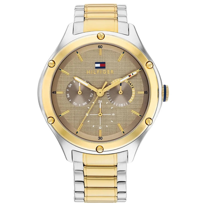 Timeless Elegance Chronograph in Gold and Silver Tone