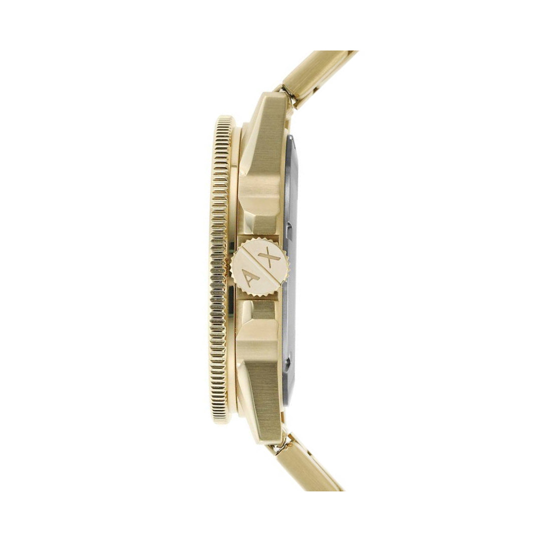 Armani Exchange Gold-Tone Analog Watch