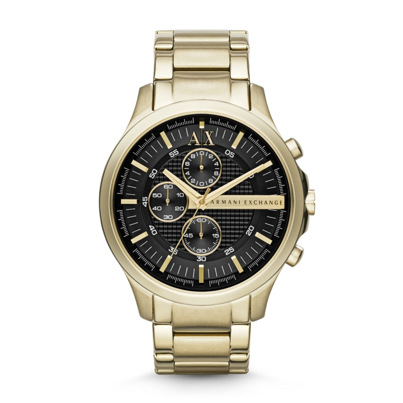 Armani Exchange Gold-Tone Chronograph Watch