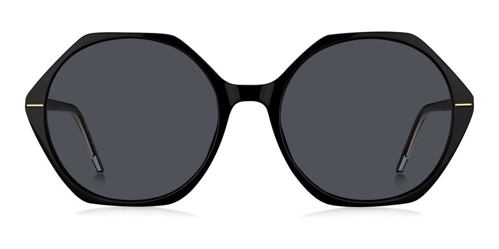 Timeless Elegance in Black and Gold Acetate