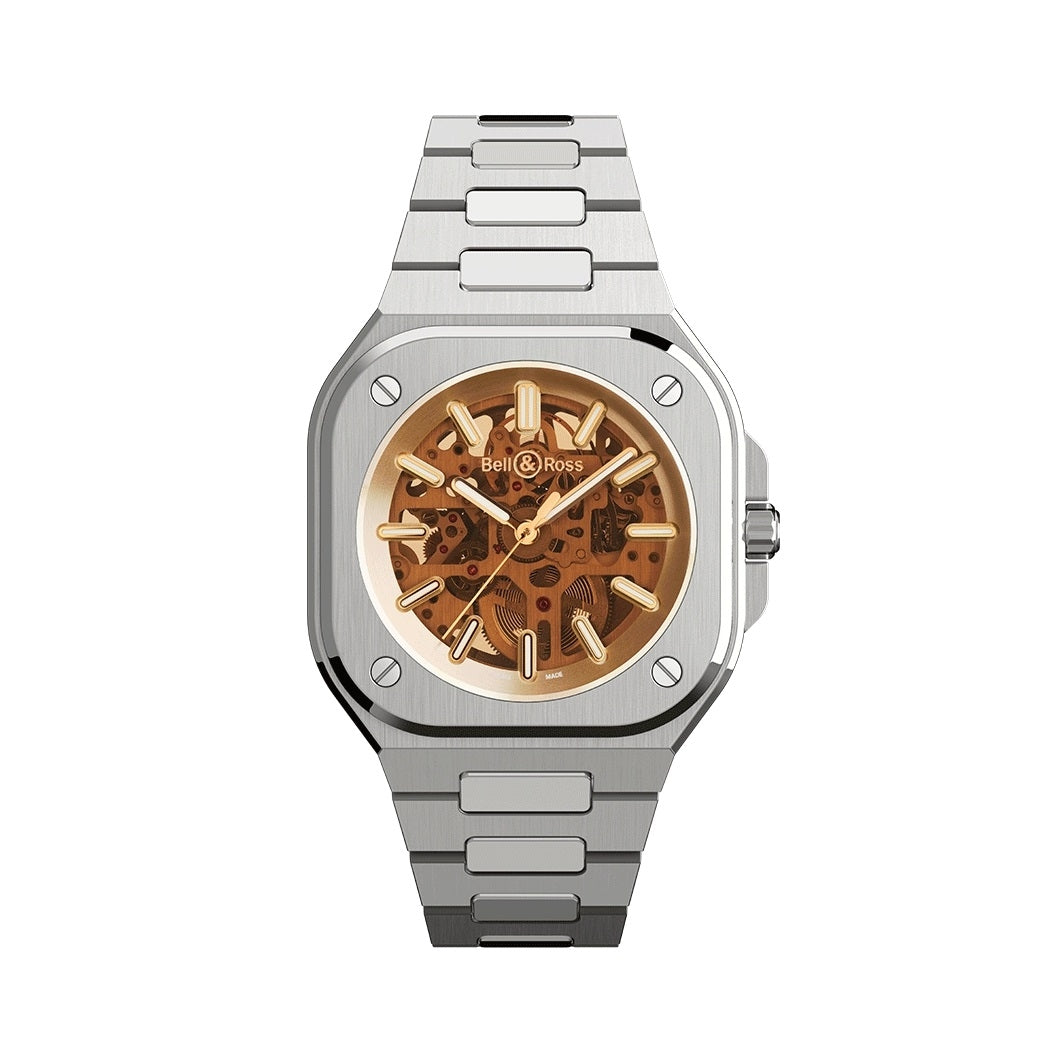 Bronze Elegance Skeleton Chronograph
