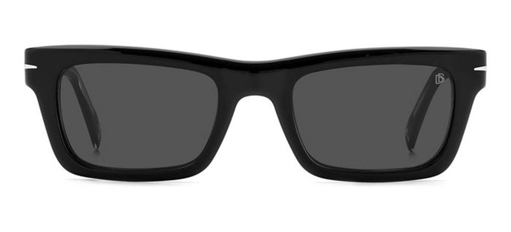 Sleek Black Acetate Frame with Dark Lenses