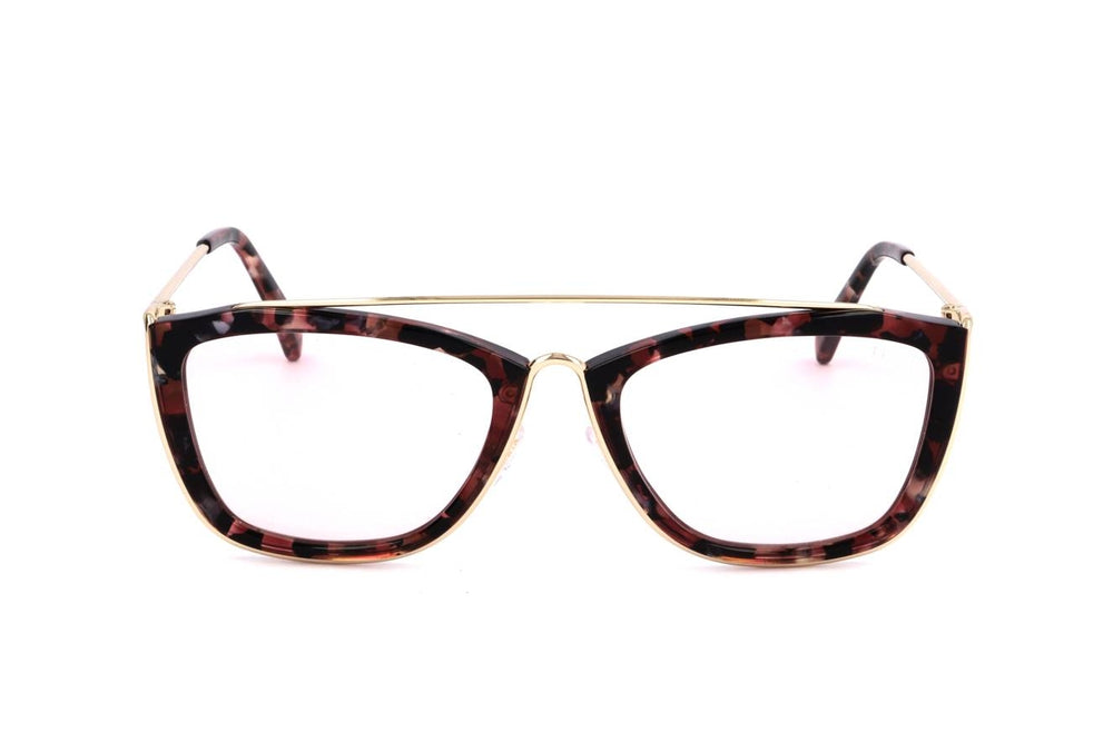 Tortoiseshell Elegance with Pink Lens Radiance