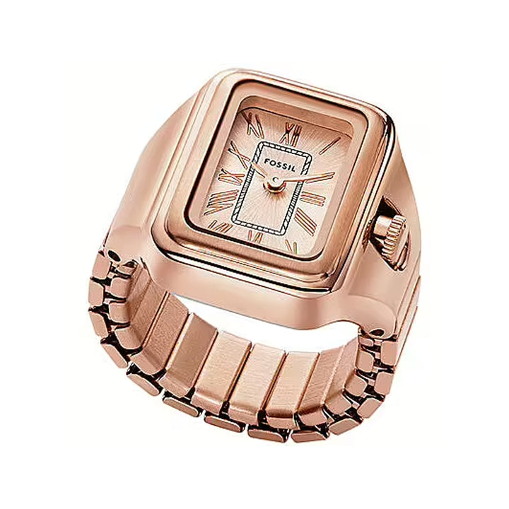 Timeless Rose Gold Elegance with Roman Numerals