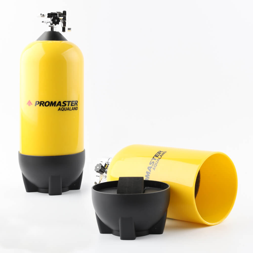 Promaster Aqualand Diver’s Precision in Black and Light Green