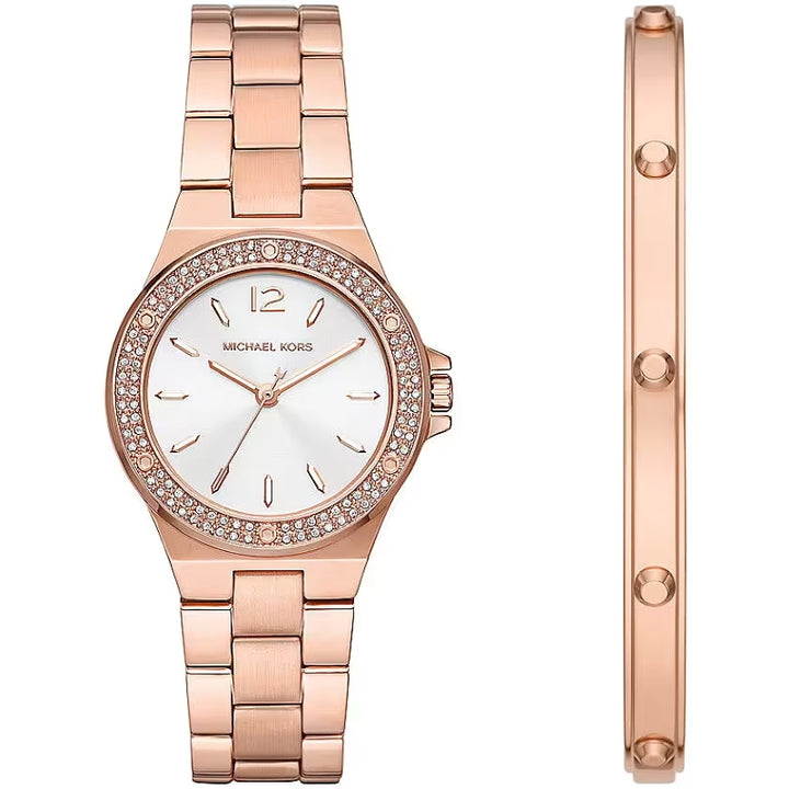 Michael Kors Rose Gold Crystal Watch