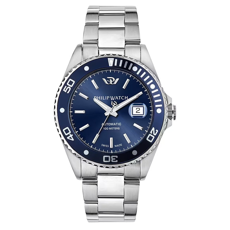 Philip Watch Automatic Diver's Timepiece, Blue