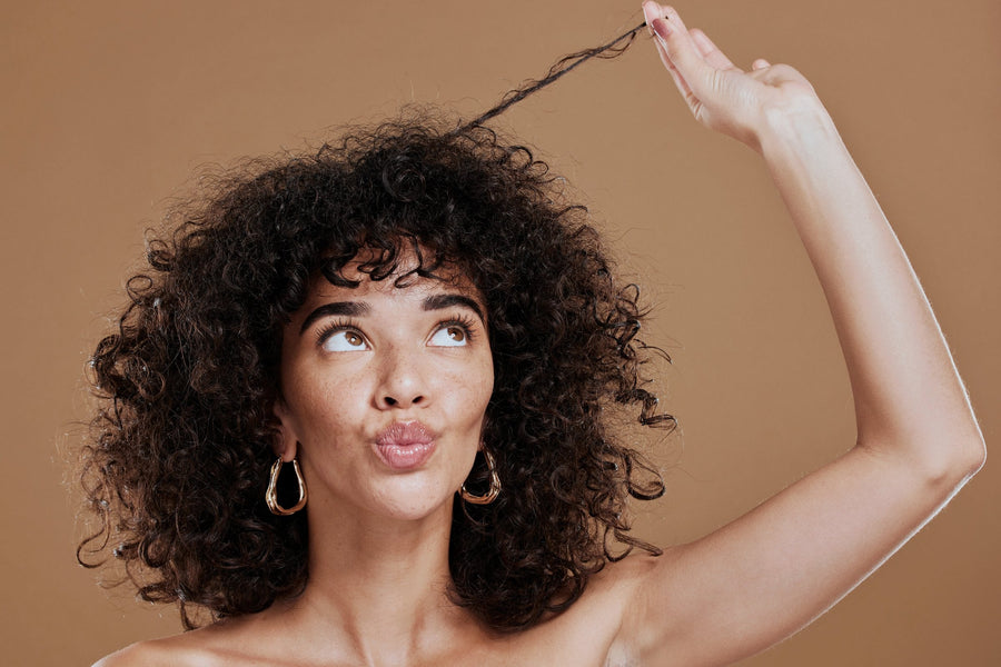 A Curly Hair Routine: Wash, Condition, Define