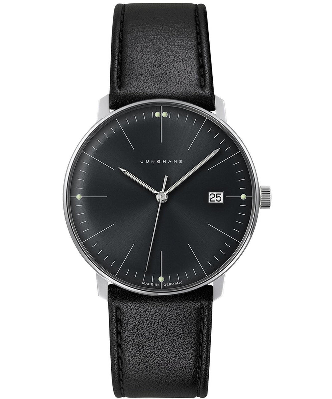 Timeless Precision in Black and Silver Harmony