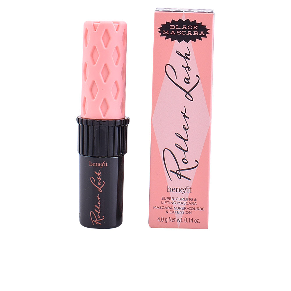 Black tapered‑brush mascara tube, 4 g, water‑resistant conditioning formula