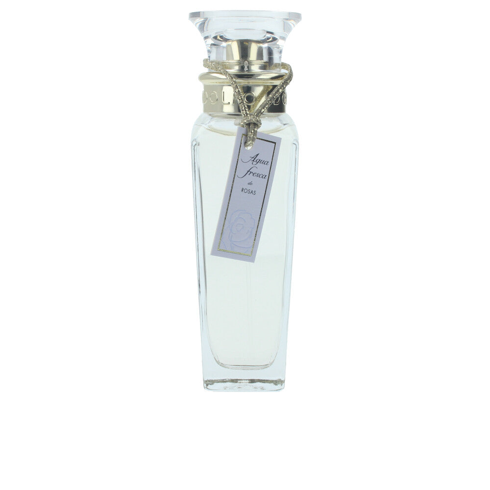 60 ml clear bottle of Bulgarian rose eau de toilette with floral notes, travel friendly