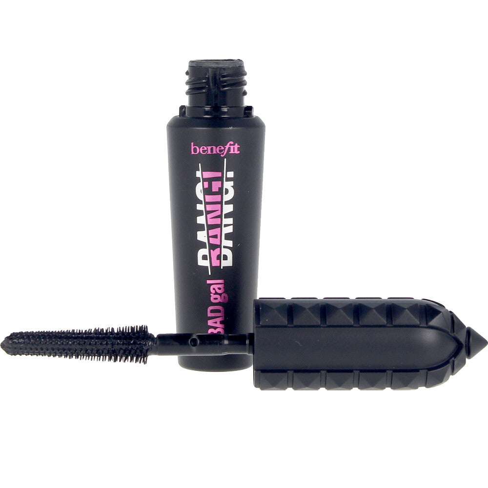 4 g black mini mascara with slim aerodynamic brush, waterproof volumising formula