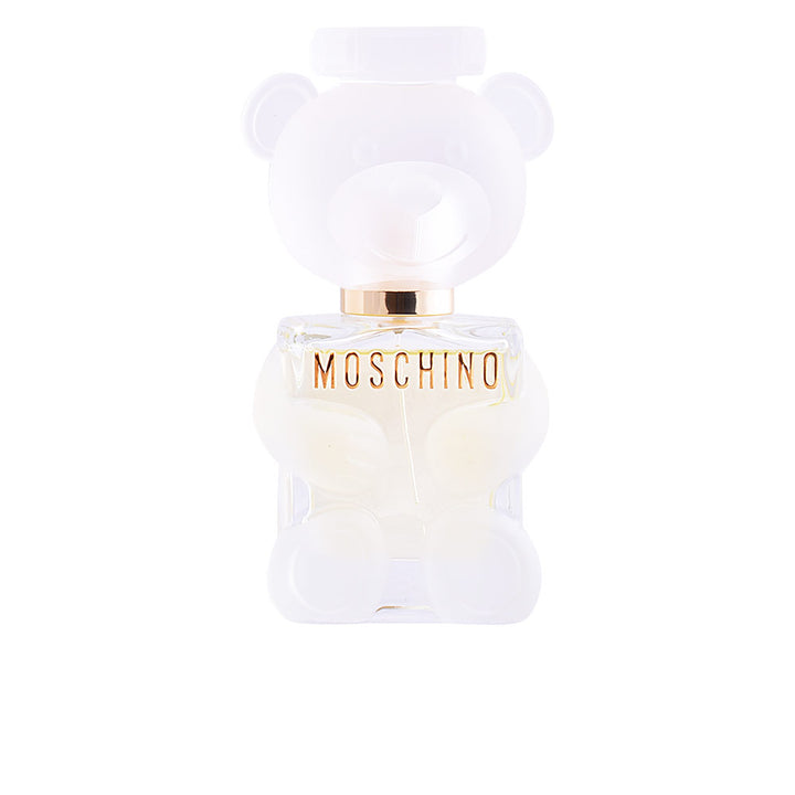 50 ml glass teddy-bear perfume bottle, white cap, Floral-woody unisex fragrance