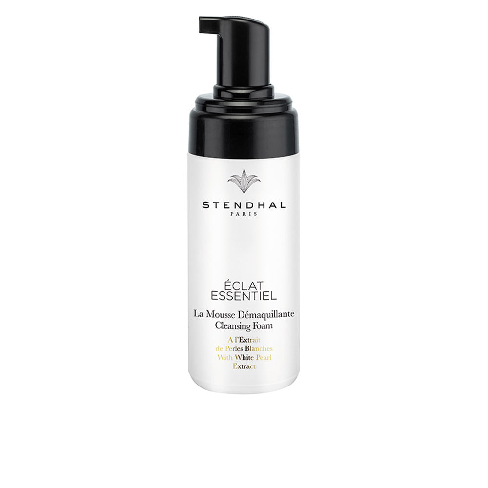 White foaming cleanser tube, 125 ml, pearl extract, for Women with combination to oily skin