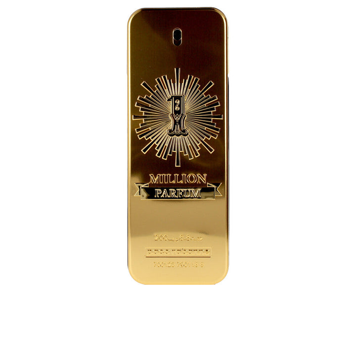 Gilded lingot perfume bottle, 50 ml, leather-floral parfum for Man