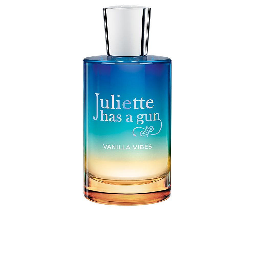 Cylindrical 100 ml perfume bottle, pale blue to sand gradient, Unisex Oriental fragrance