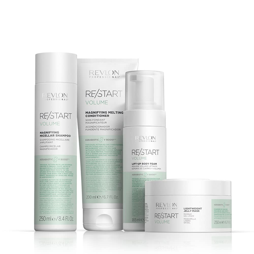 Light root‑lift body foam in 165 ml canister, volumising Unisex mousse