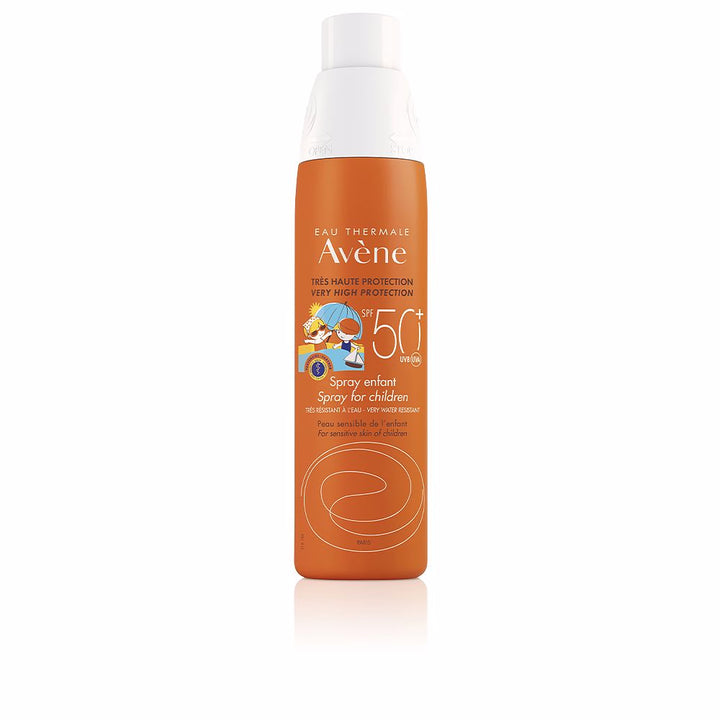 Avène Kids SPF50+ lightweight spray bottle for sensitive children&