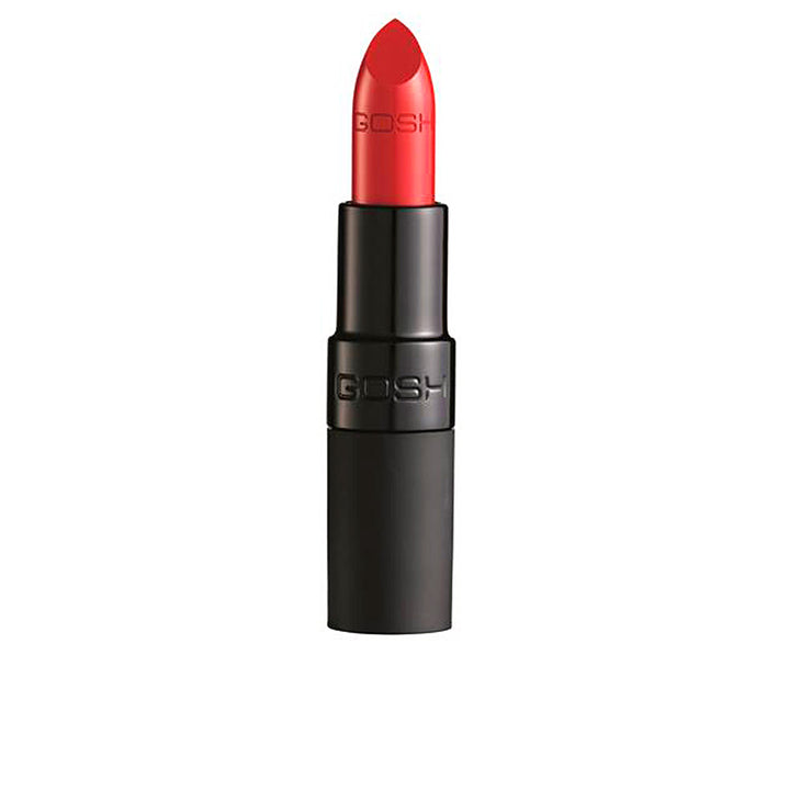 Matte red Velvet Touch lipstick bullet, cream texture, 4 g, Unisex