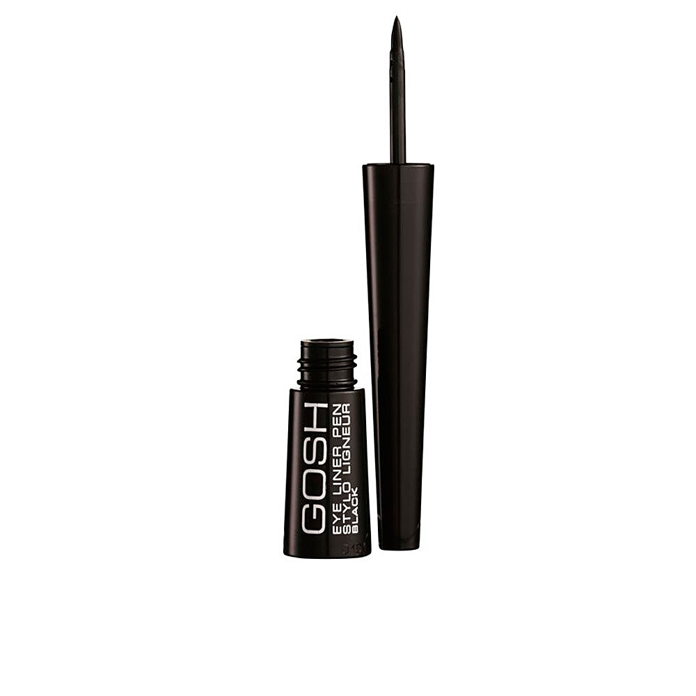 Slim black liquid eyeliner pen with precision felt tip, 2.5 g, Unisex