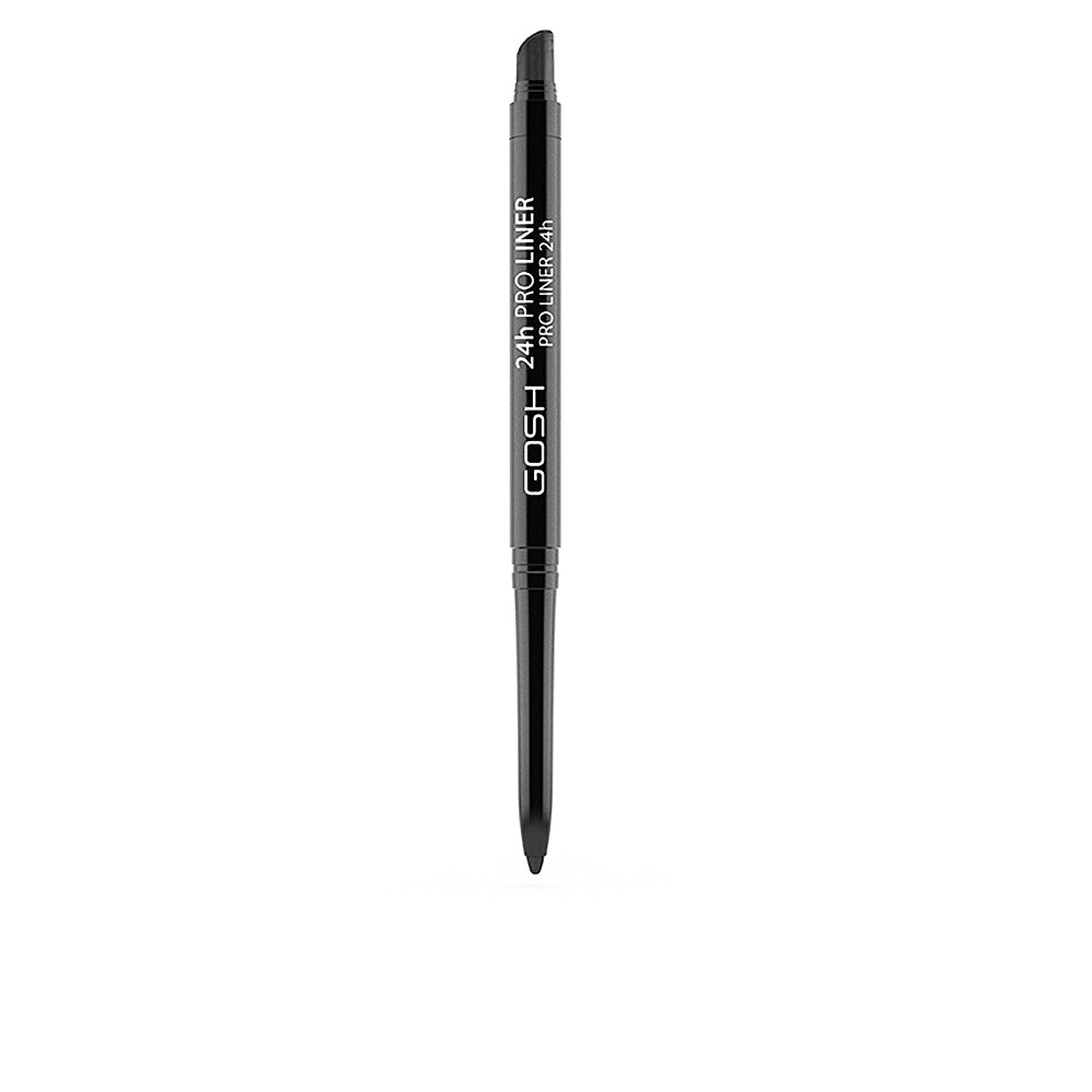 Slim carbon-black eyeliner pencil, 0.35 g, creamy texture, cruelty-free