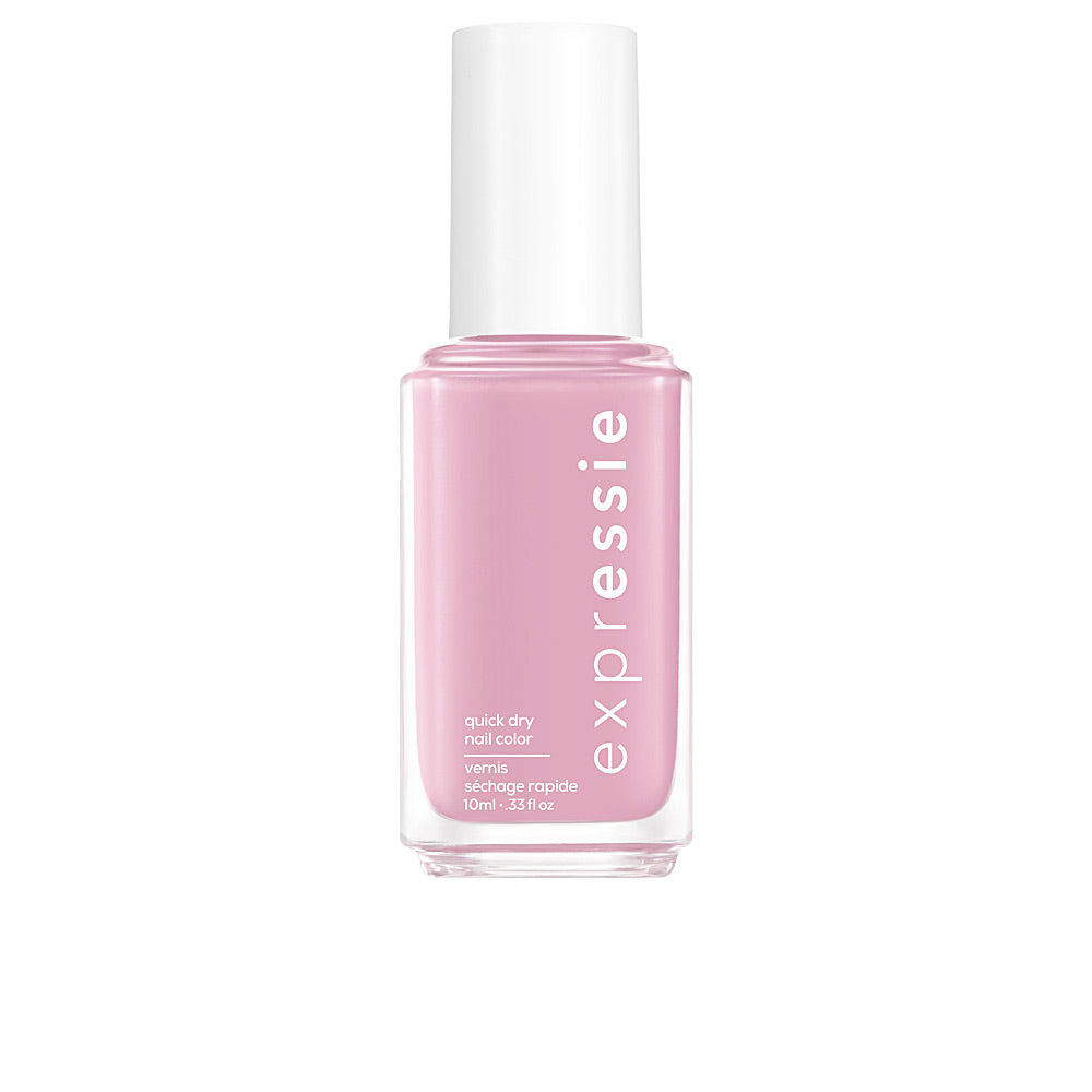 10 ml quick‑dry cream nail polish bottle with ambidextrous brush, vibrant red shade