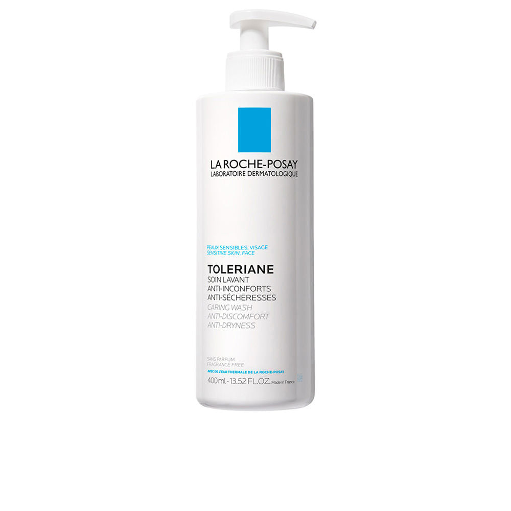 400 ml cream facial cleanser tube for very sensitive skin, hydrating formula
