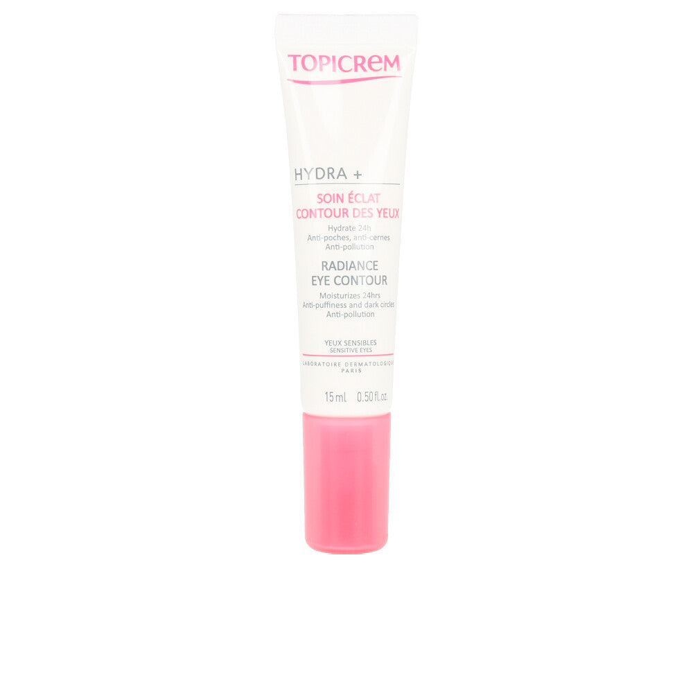 15 ml tube of cooling gel‑cream eye contour for Women, lightweight clear gel