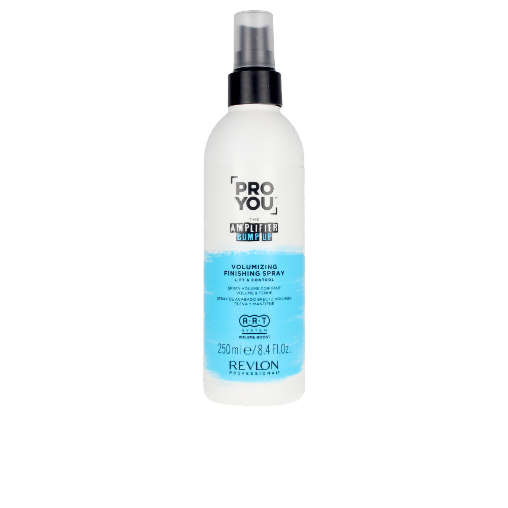 250 ml volumising finishing spray bottle, lightweight root lift for Women