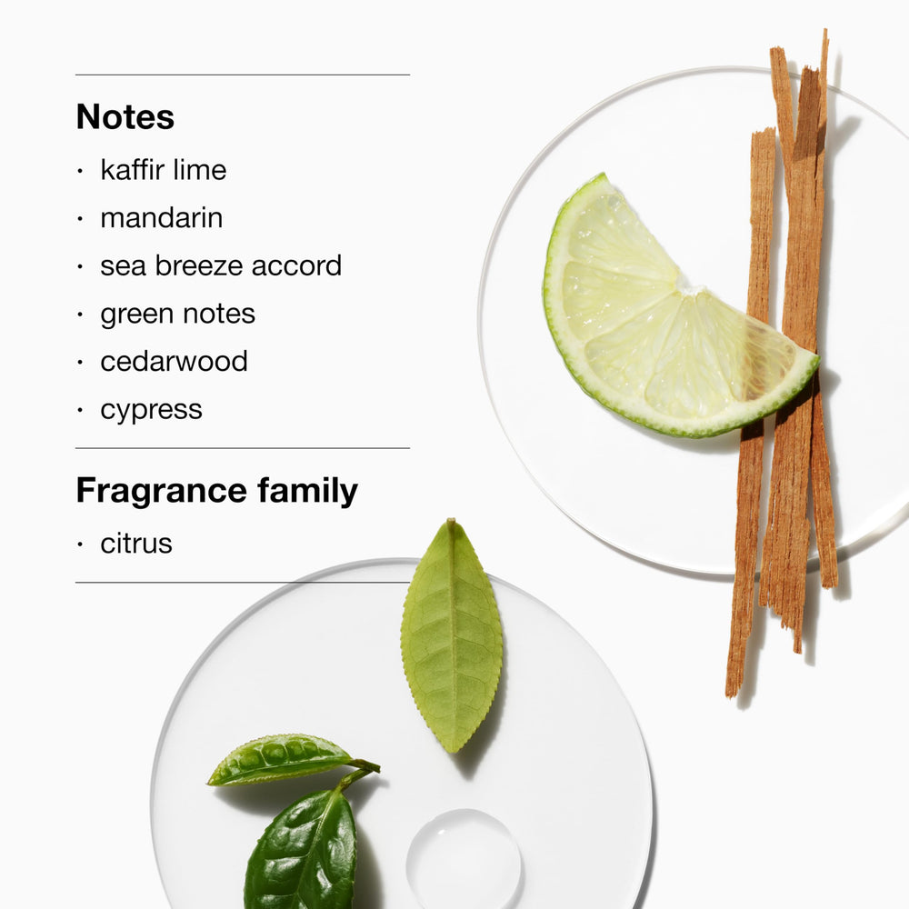 100 ml citrus aromatic cologne spray in clear bottle for Man