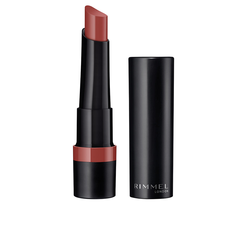 Matte deep-red lipstick with tear-shaped applicator, 2.3 g, shade 180