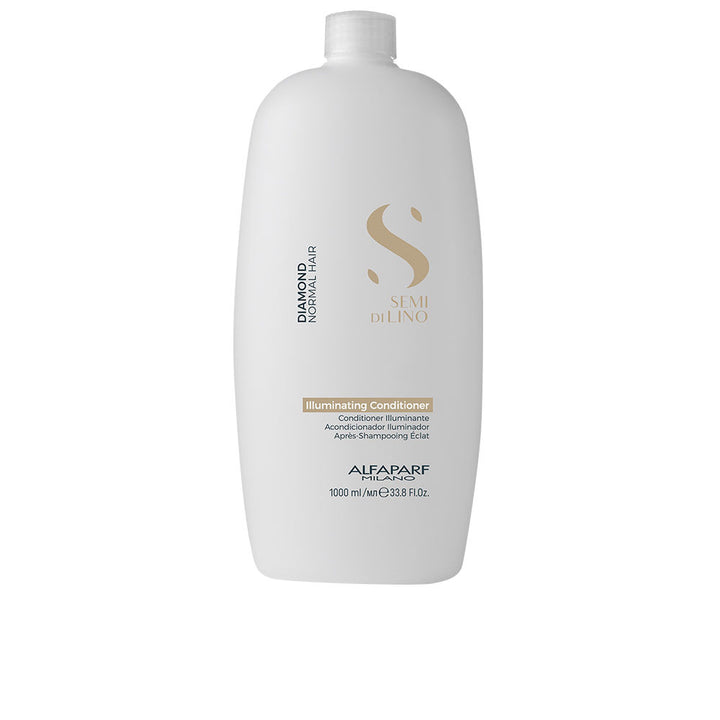 1000 ml tube of illuminating conditioner, creamy texture and glossy finish