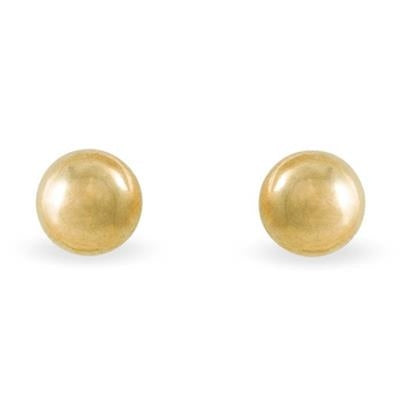 Timeless Radiance Classic Gold Studs