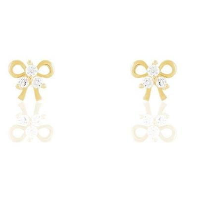 Timeless Radiance Studs with Crystal Clarity