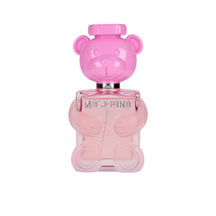 100 ml teddy-shaped eau de toilette bottle, pink-hued floral-fruity perfume for Women