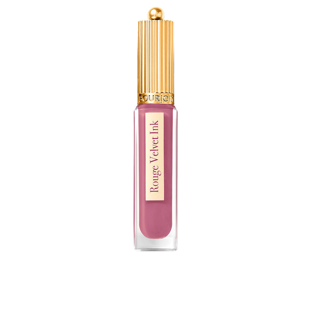 Tube of matte pink liquid lipstick with slim applicator, 3.5 ml Unisex