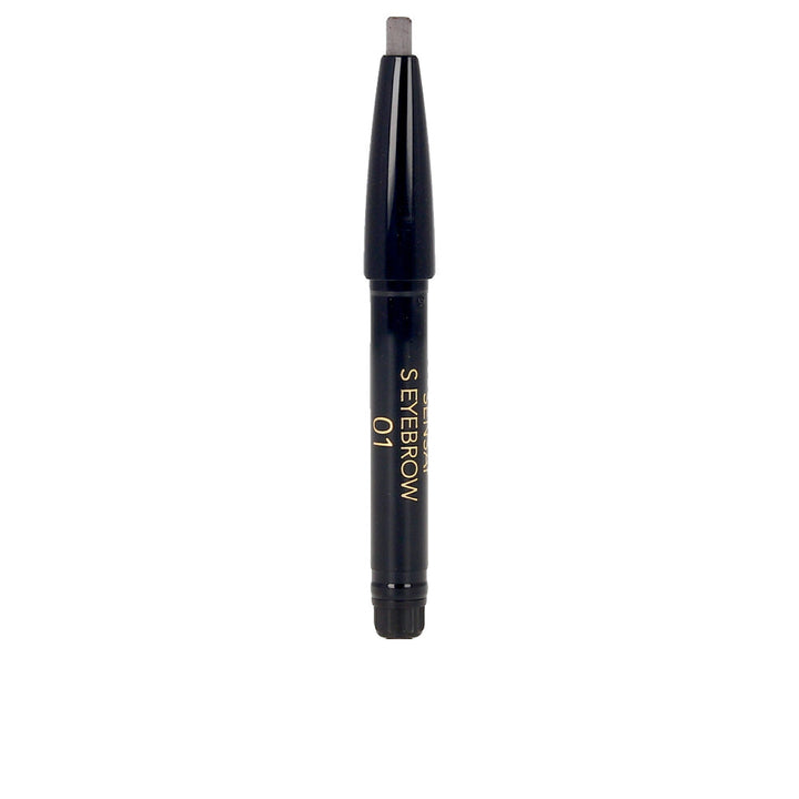 Oval-tip refill eyebrow pencil, Dark Brown, 0.2 g, powdery texture
