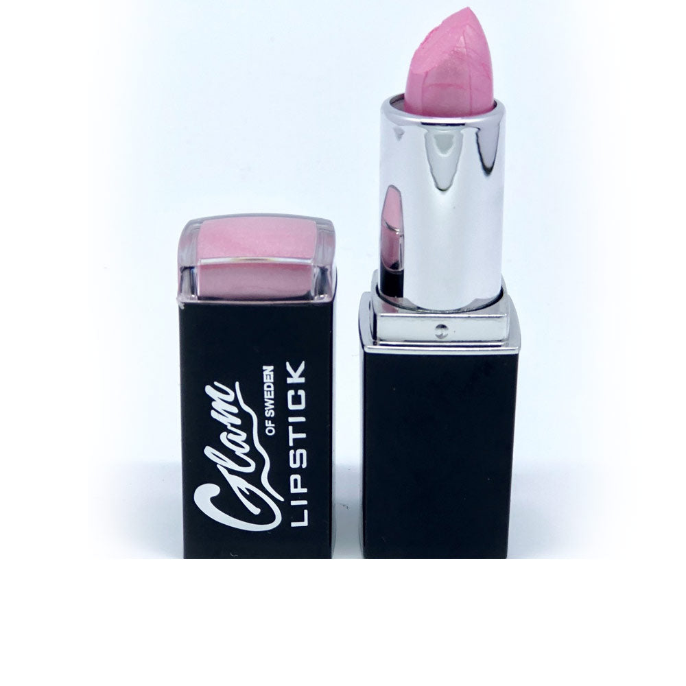 Pink Snow satin-finish lipstick stick, 3.8 g, creamy velvet texture