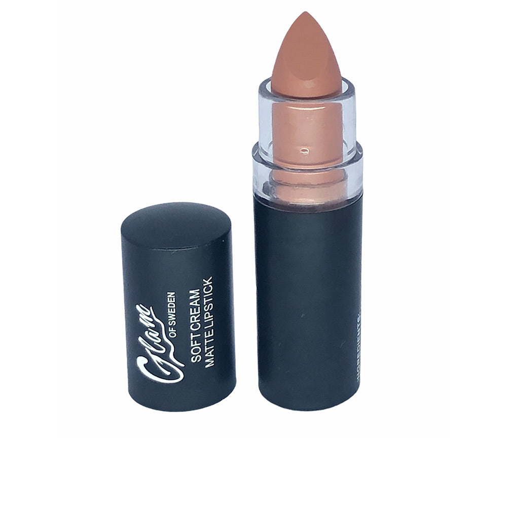 Matte nude lipstick bullet, 4 g, soft cream finish