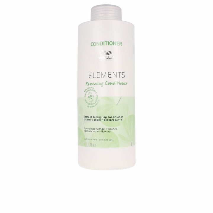 1,000 ml opaque conditioner bottle, olive-derived formula, designed for Women