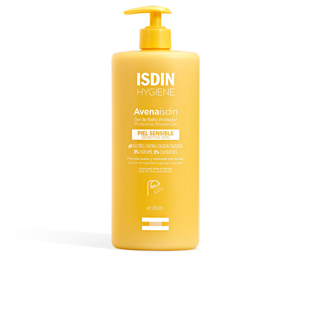 750 ml shower gel bottle, colloidal oat formula for sensitive skin, Unisex