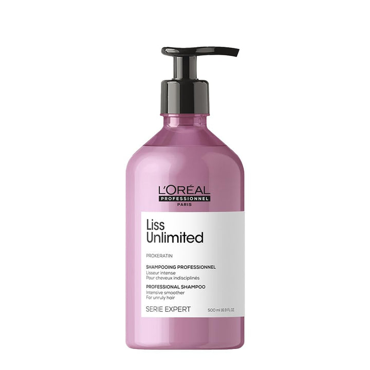 500 ml bottle of smoothing Pro-Keratin anti-frizz shampoo for Unisex use