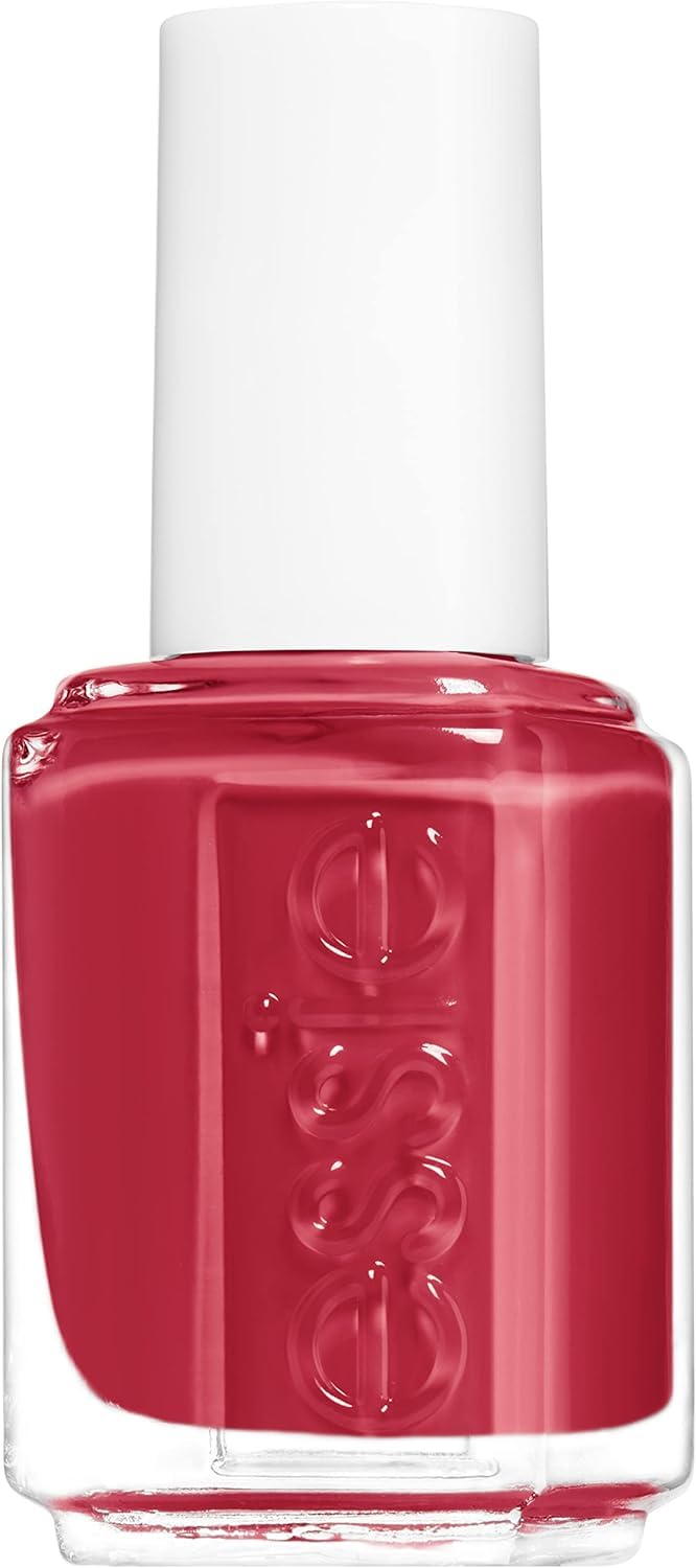 13.5 ml cream-finish nail lacquer in warm red shade with precision brush
