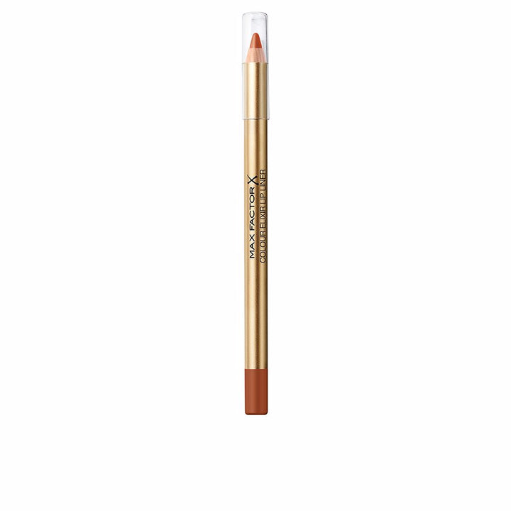 Unisex hydrating lip liner pencil in coffee brown, 10 g, twist sharpenable