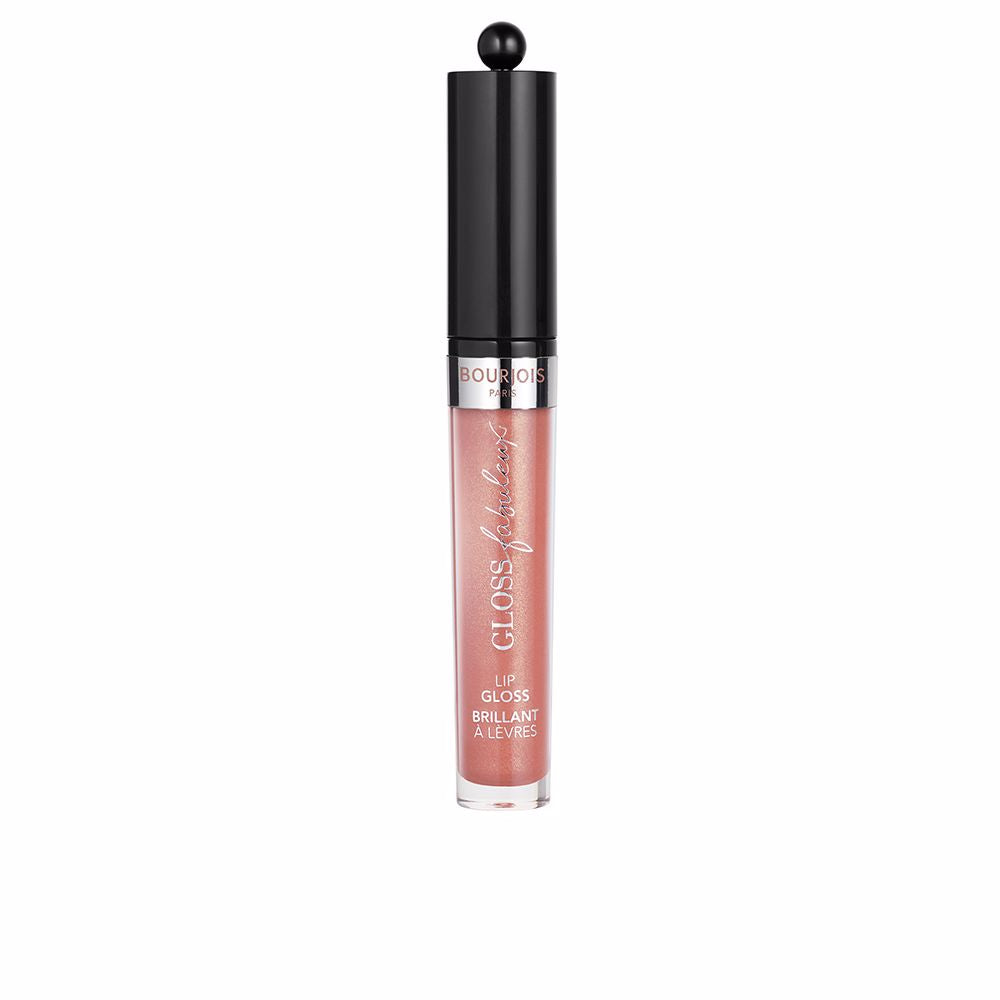 Clear lip gloss tube with wand; 3.5 ml, sheer luminous finish
