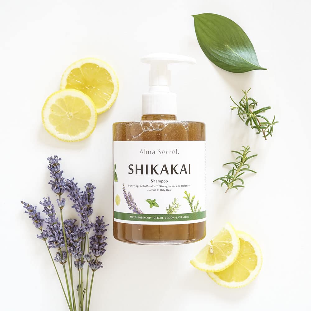 500 ml shampoo bottle, botanical ingredients, Shikakai blend, Unisex haircare