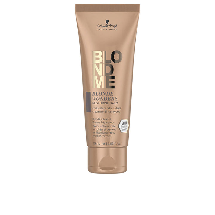 75 ml tube of bond‑creating restoring balm for blond, smooth finish