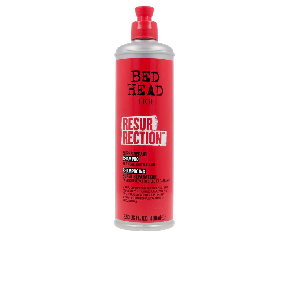 400 ml bottle of Resurrection Repair Shampoo for brittle, dry Unisex hair