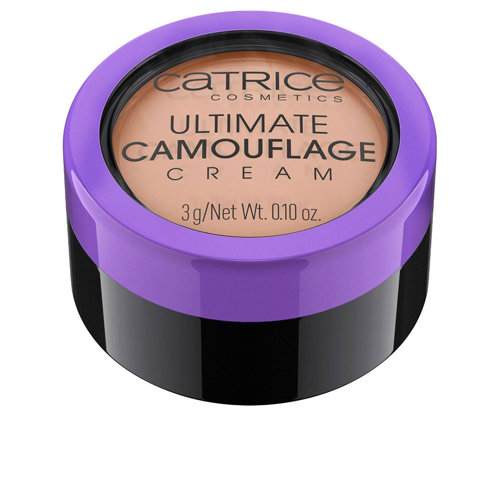 3 g compact purple‑cased camouflage cream concealer in shade 020N light beige