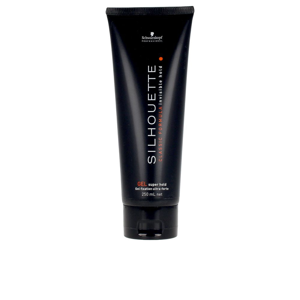 Clear extra-strong sculpting hair gel tube, 250 ml, for Unisex styling